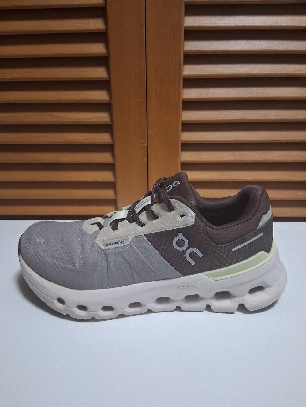 On Cloudrunner 2 Waterproof Zinc/Seedling Women's Running Shoe * Size: 7